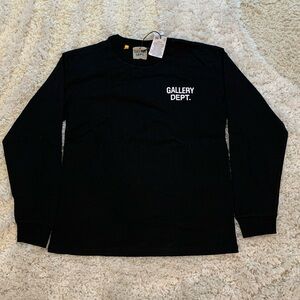 Gallery Dept Black Sweater Big Logo Men’s Sizes Medium / Large